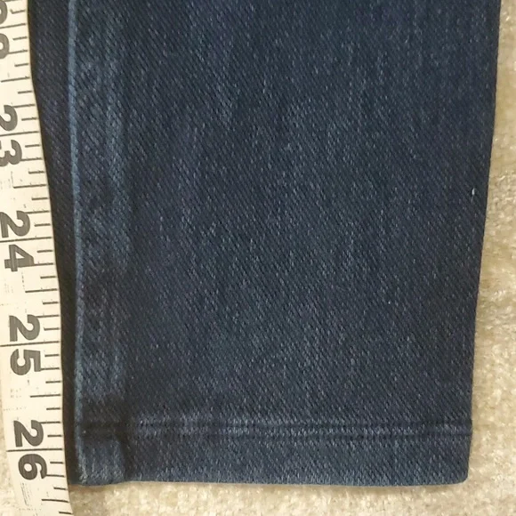 Spanx woman's blue pullup stretch jeans leggins size s/p - Picture 8 of 8